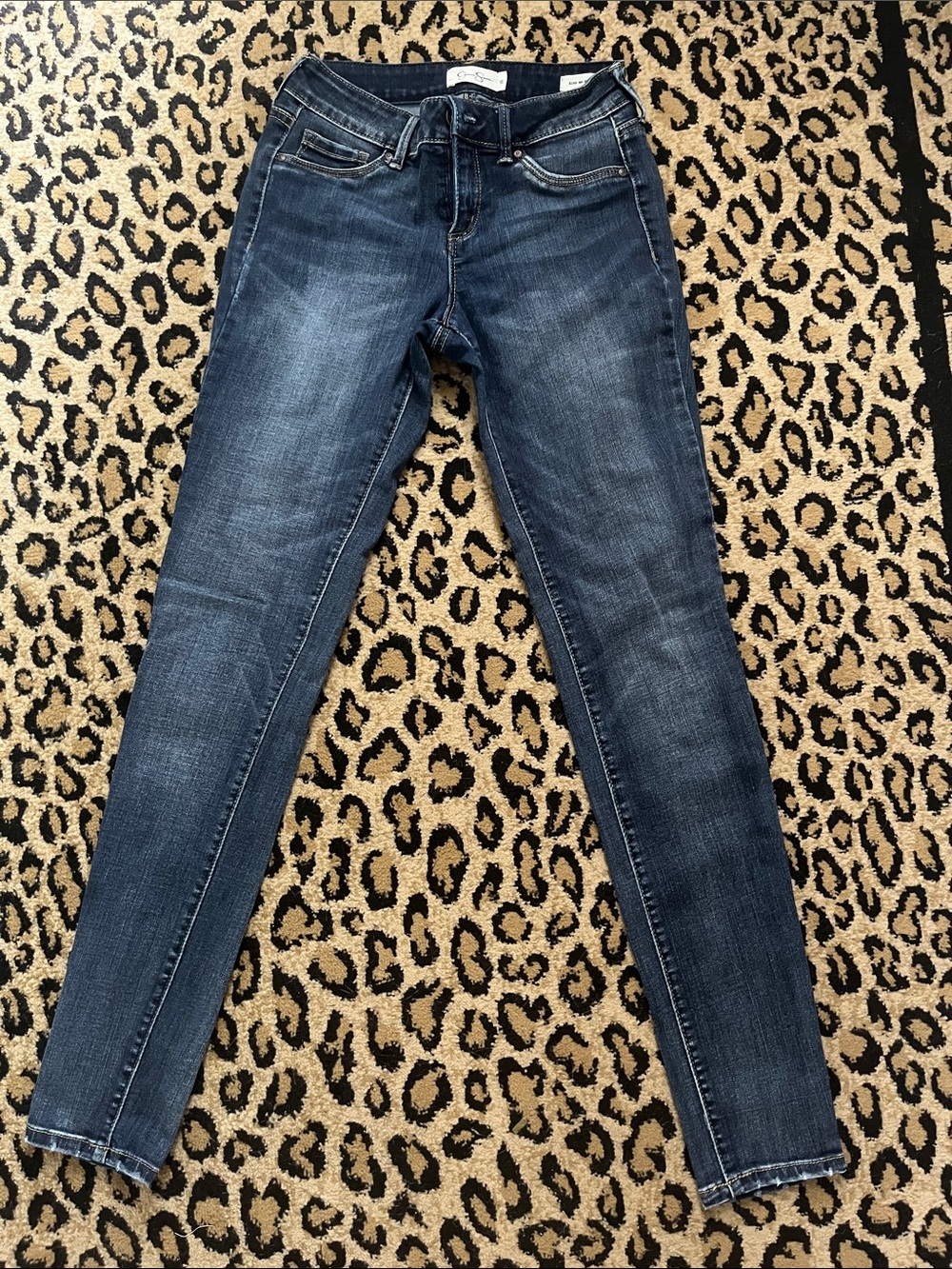 Jessica Simpson Women's Dark Wash Skinny Jeans
